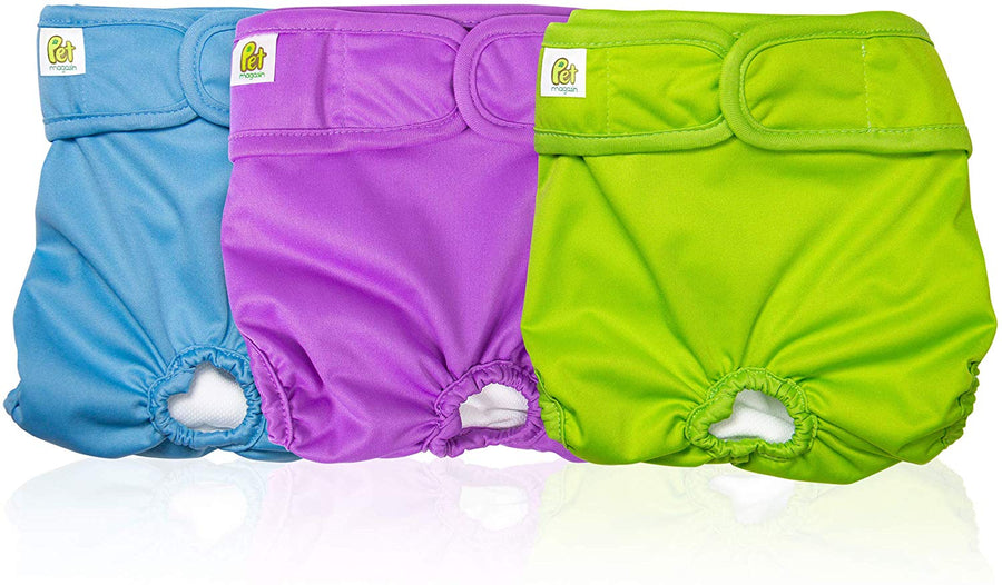 Pet Magasin Durable Washable Dog Diapers For Dogs, Cats & Other Pets