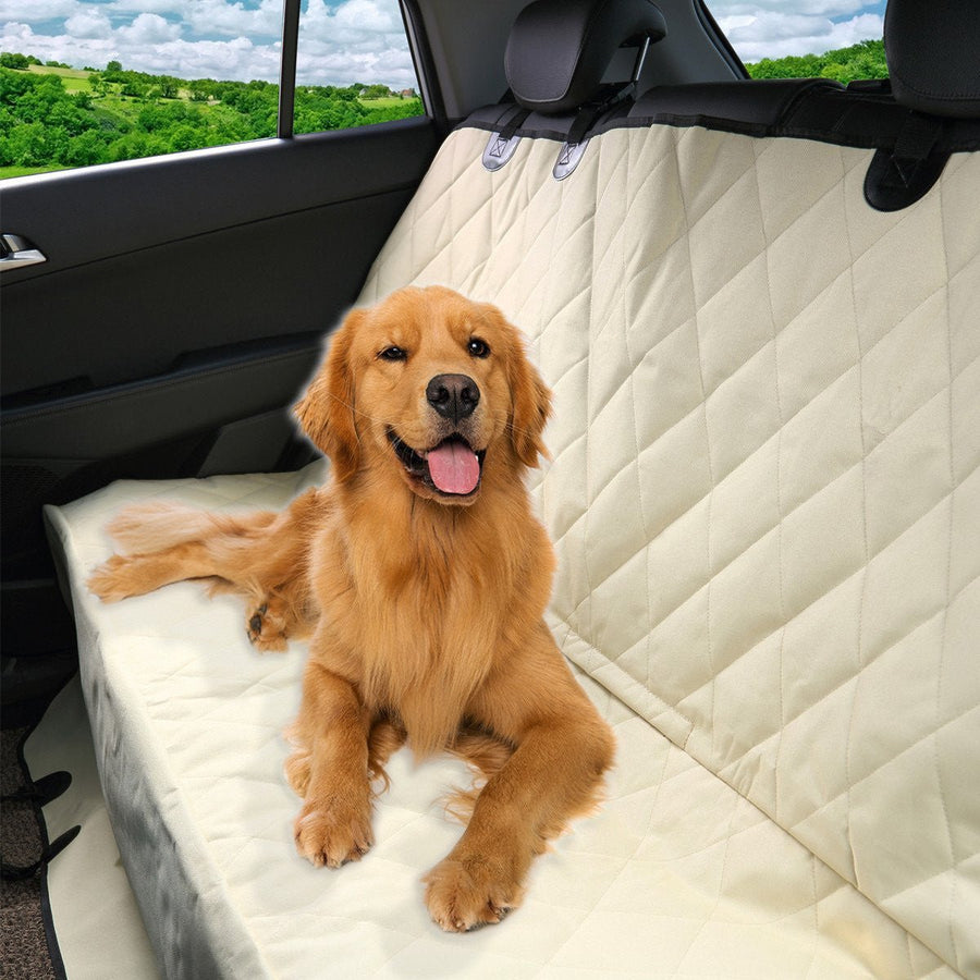 Pet Seat Cover for Car Seats - Hammock Style Cover Protects
